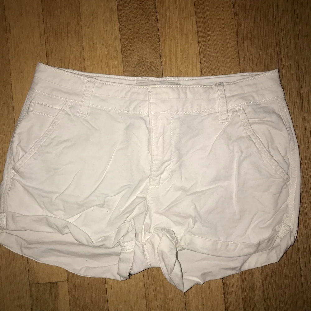 white shorts